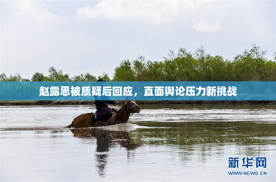 赵露思被质疑后回应，直面舆论压力新挑战