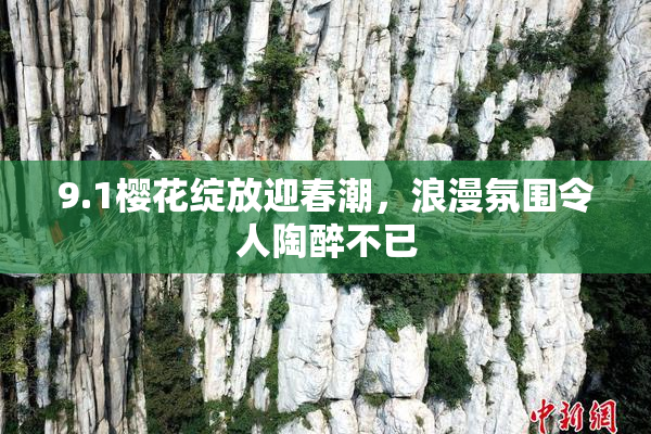 9.1樱花绽放迎春潮，浪漫氛围令人陶醉不已