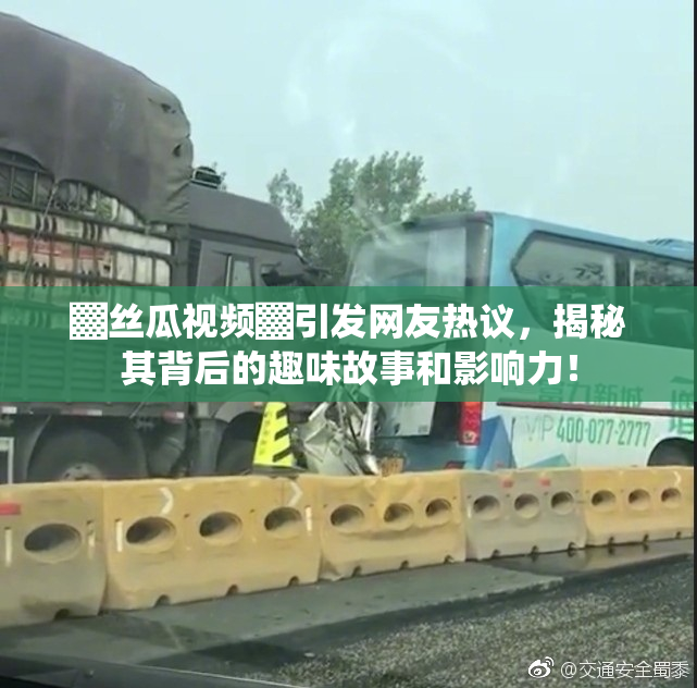 ▓丝瓜视频▓引发网友热议，揭秘其背后的趣味故事和影响力！