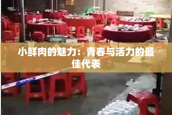 小鲜肉的魅力：青春与活力的最佳代表