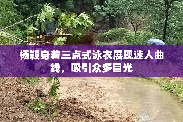 杨颖身着三点式泳衣展现迷人曲线，吸引众多目光