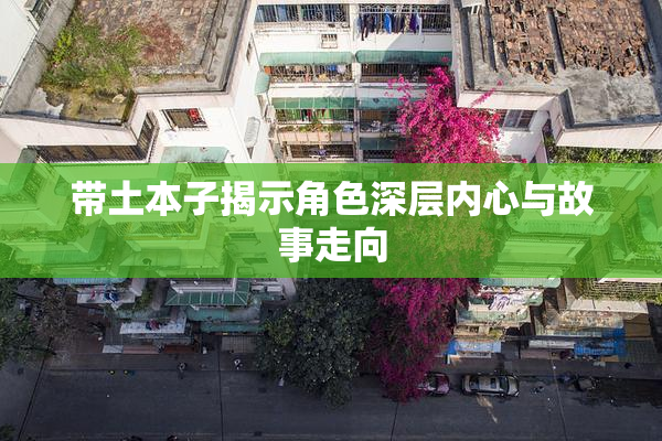 带土本子揭示角色深层内心与故事走向