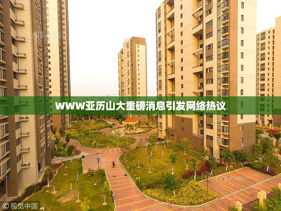 WWW亚历山大重磅消息引发网络热议