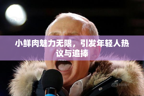 小鲜肉魅力无限，引发年轻人热议与追捧