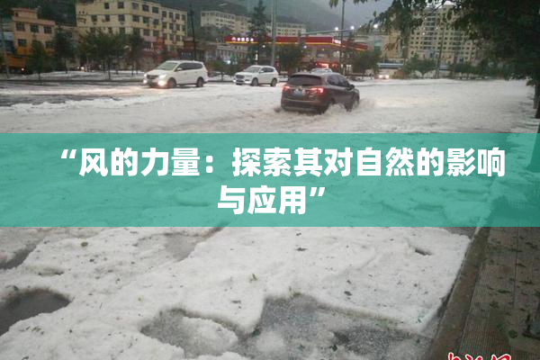 “风的力量：探索其对自然的影响与应用”