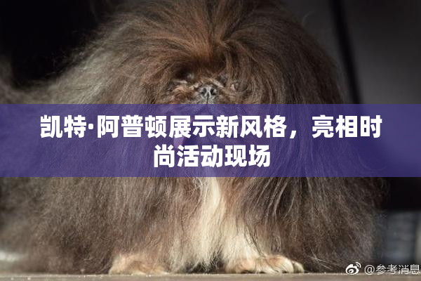 凯特·阿普顿展示新风格，亮相时尚活动现场