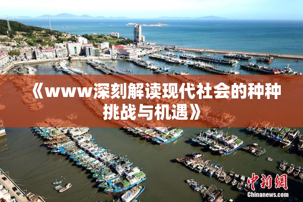 《www深刻解读现代社会的种种挑战与机遇》