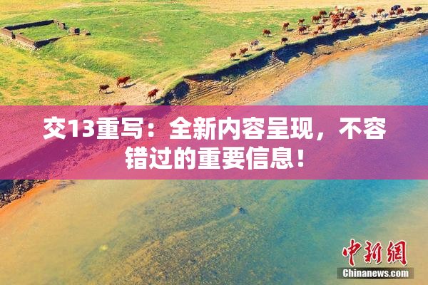 交13重写：全新内容呈现，不容错过的重要信息！